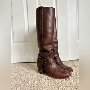 Frye Knee High Leather Boots